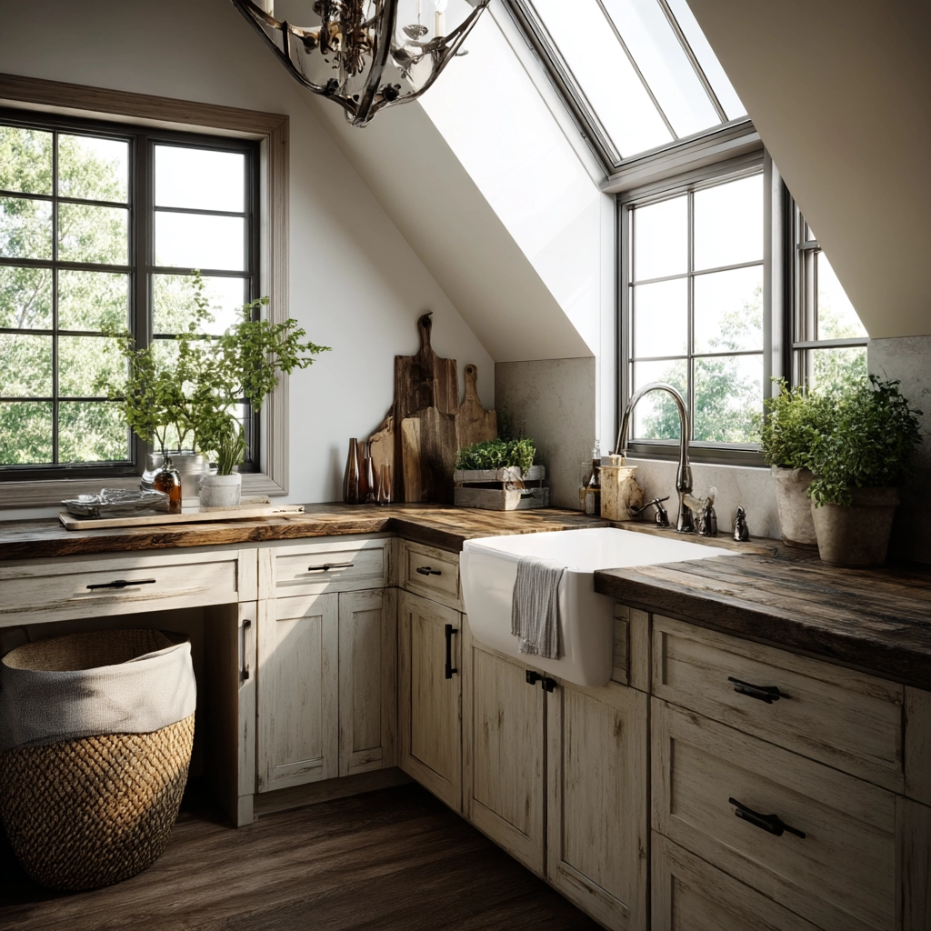 Attic Kitchen Ideas 75