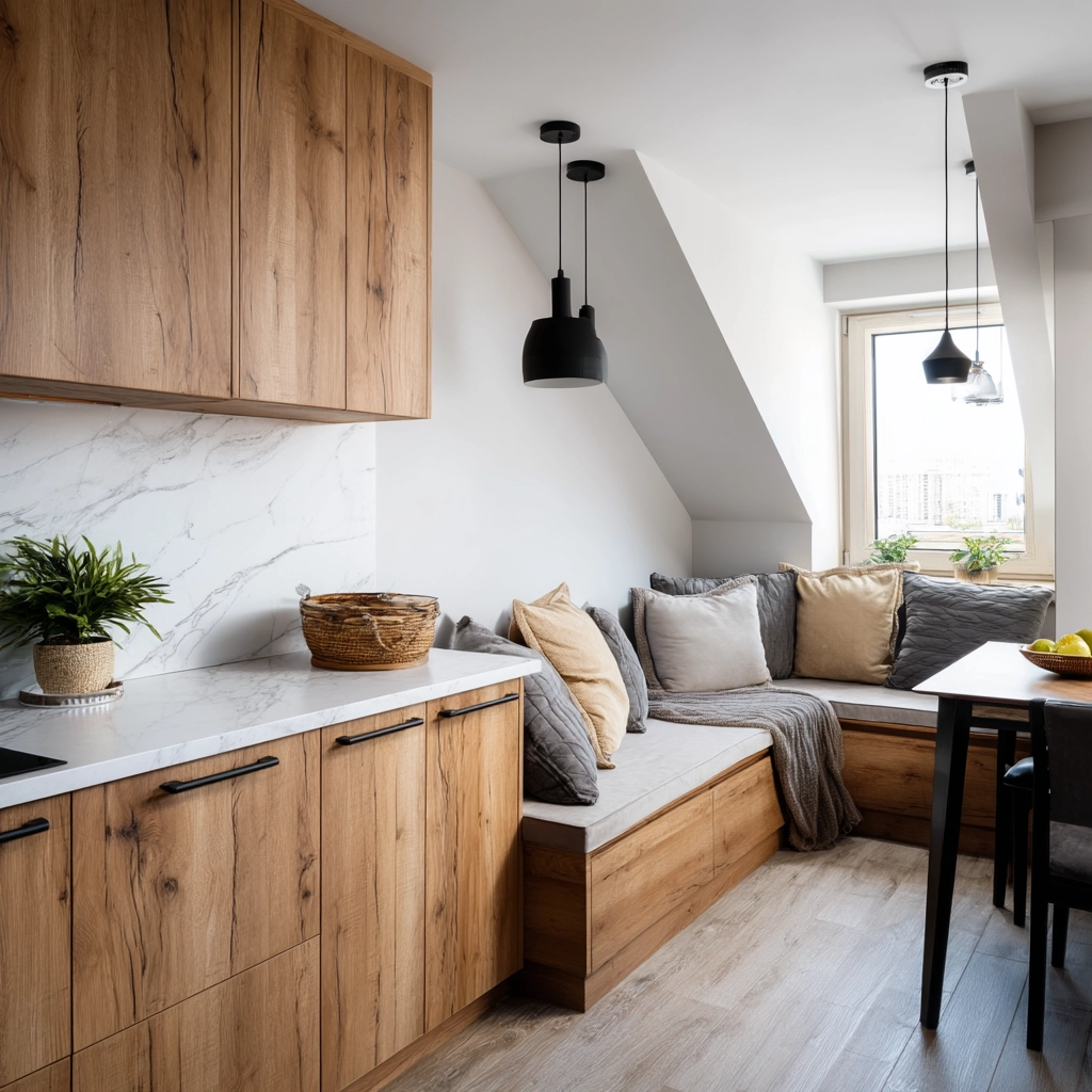 Attic Kitchen Ideas 80