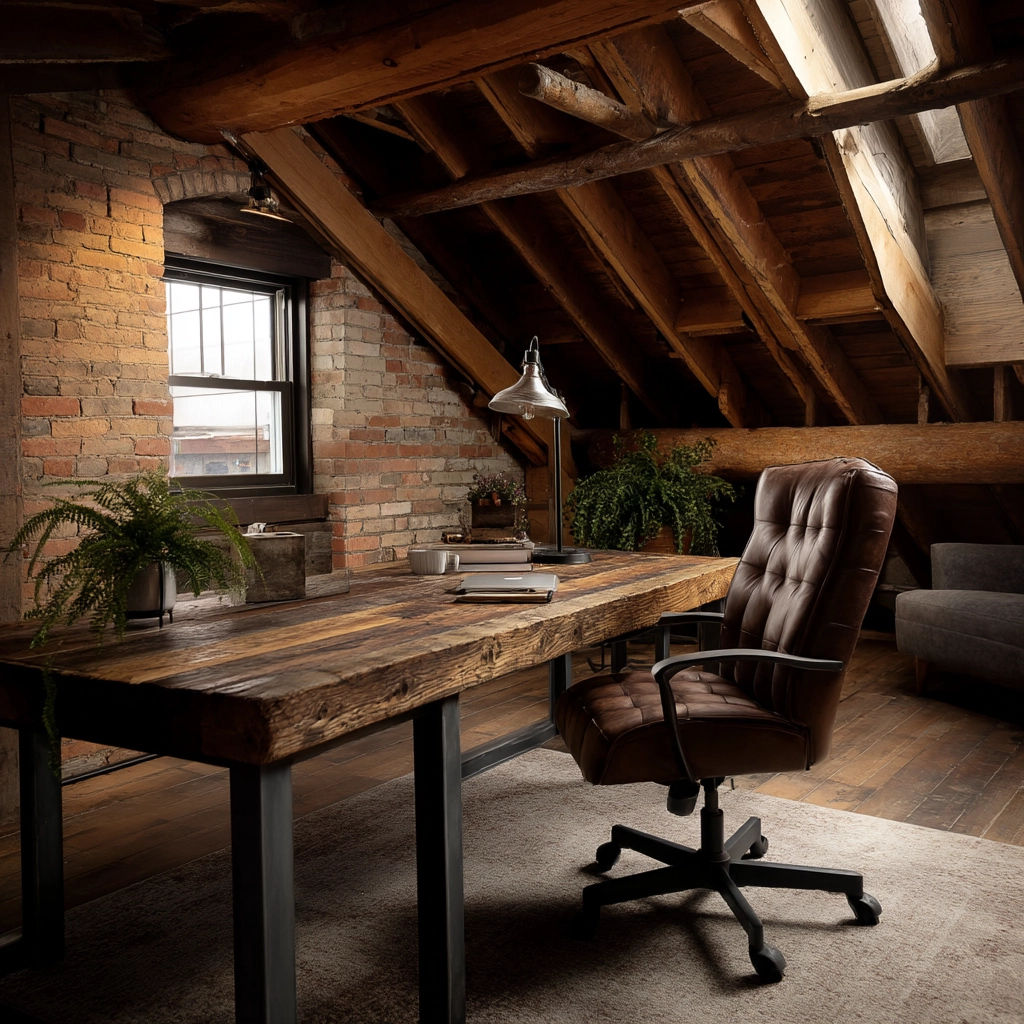 Attic Office 28