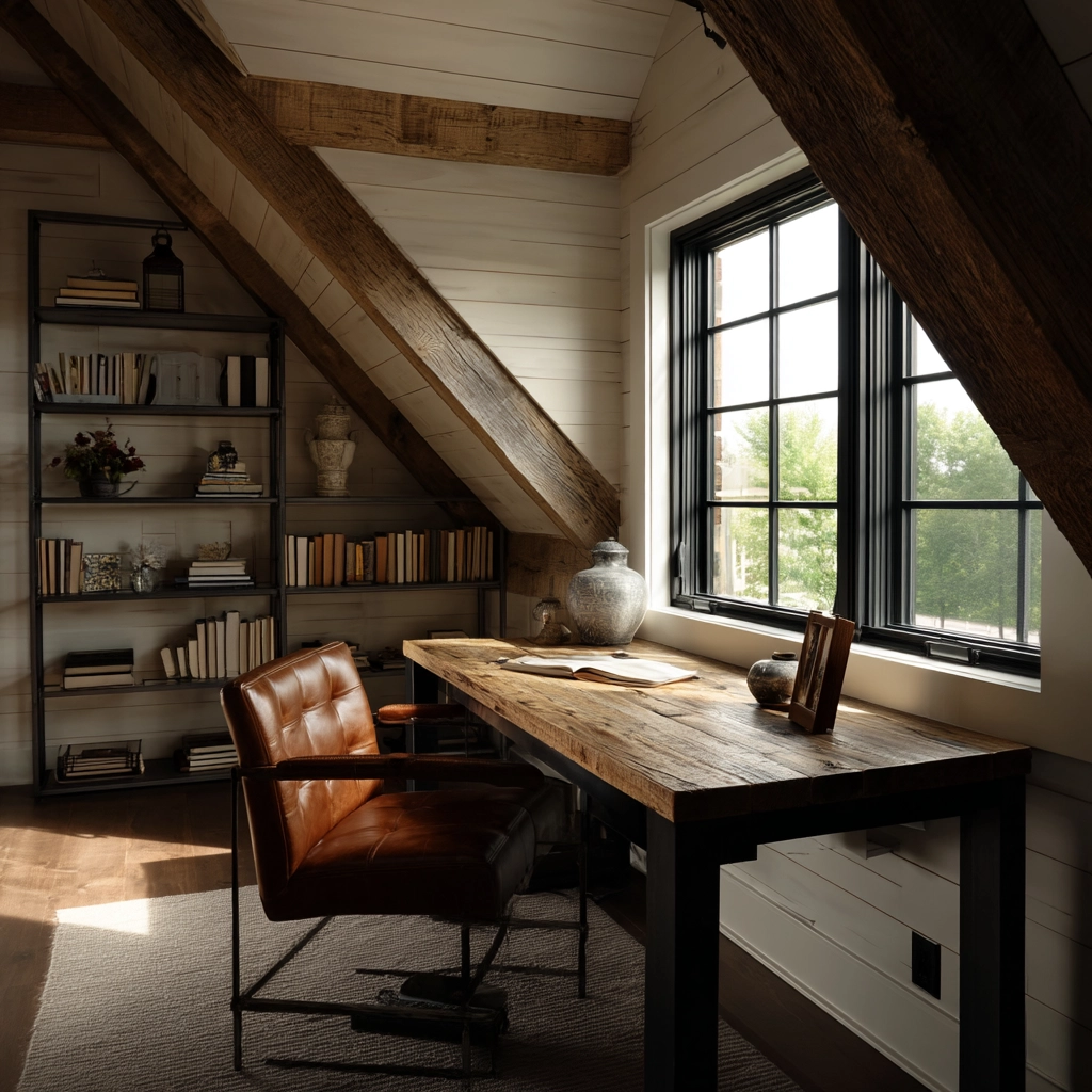 Attic Office 3