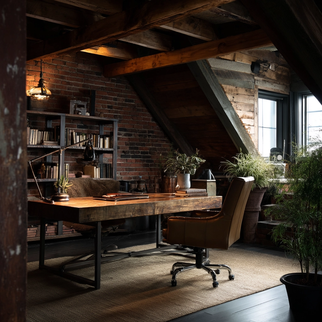 Attic Office 38
