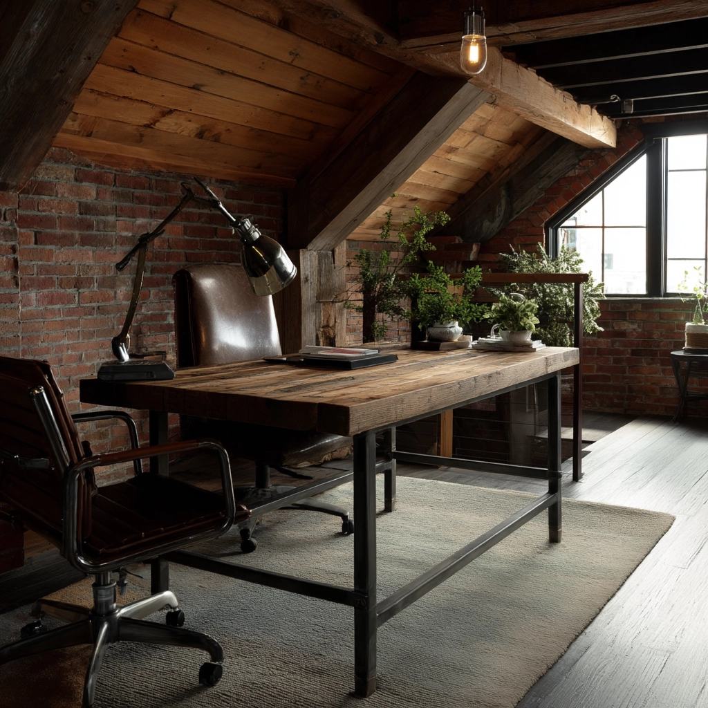 Attic Office 60