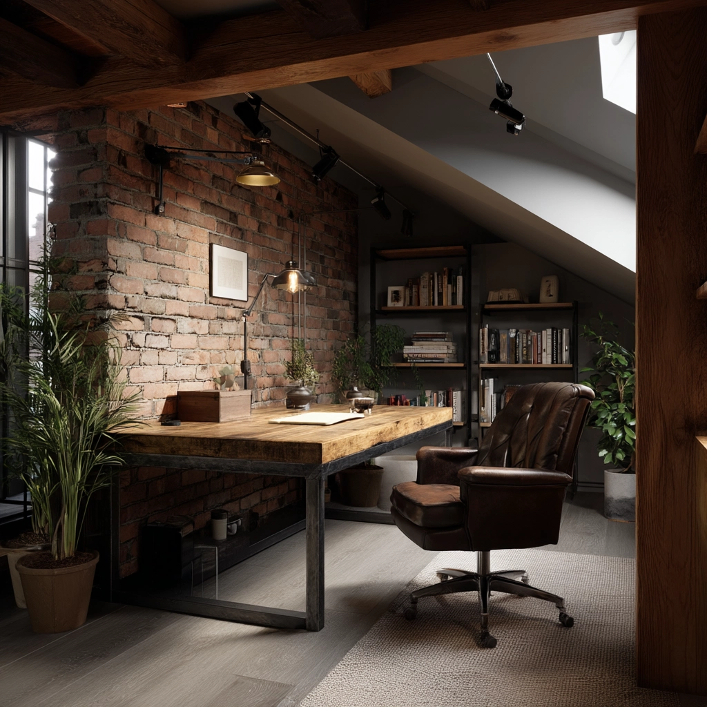 Attic Office 80