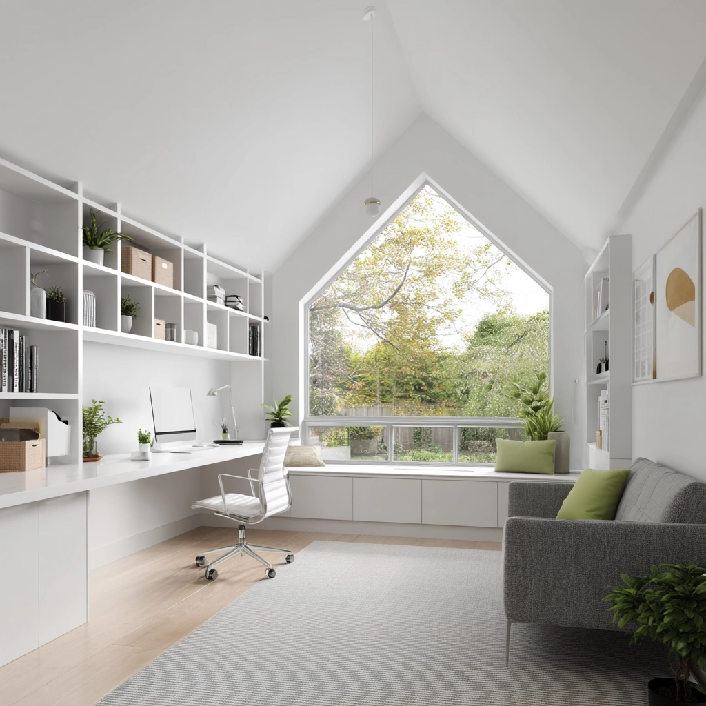 Attic Office Ideas 6