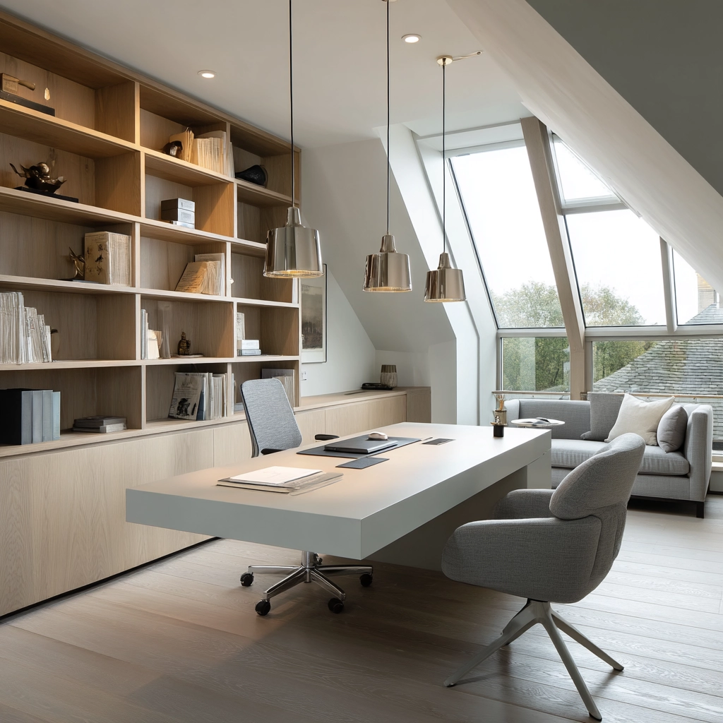 Attic Office Ideas 64