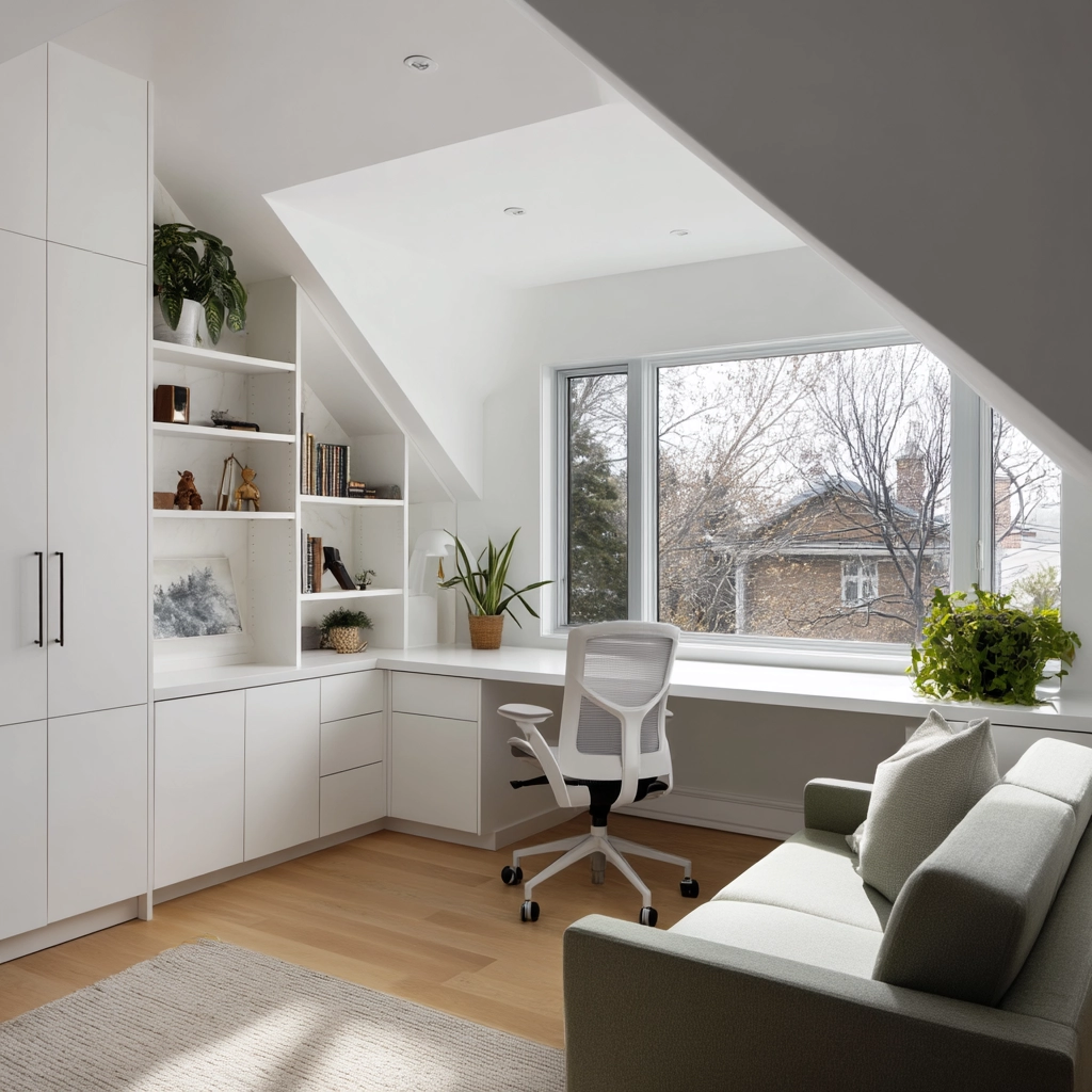 Attic Office Ideas 8