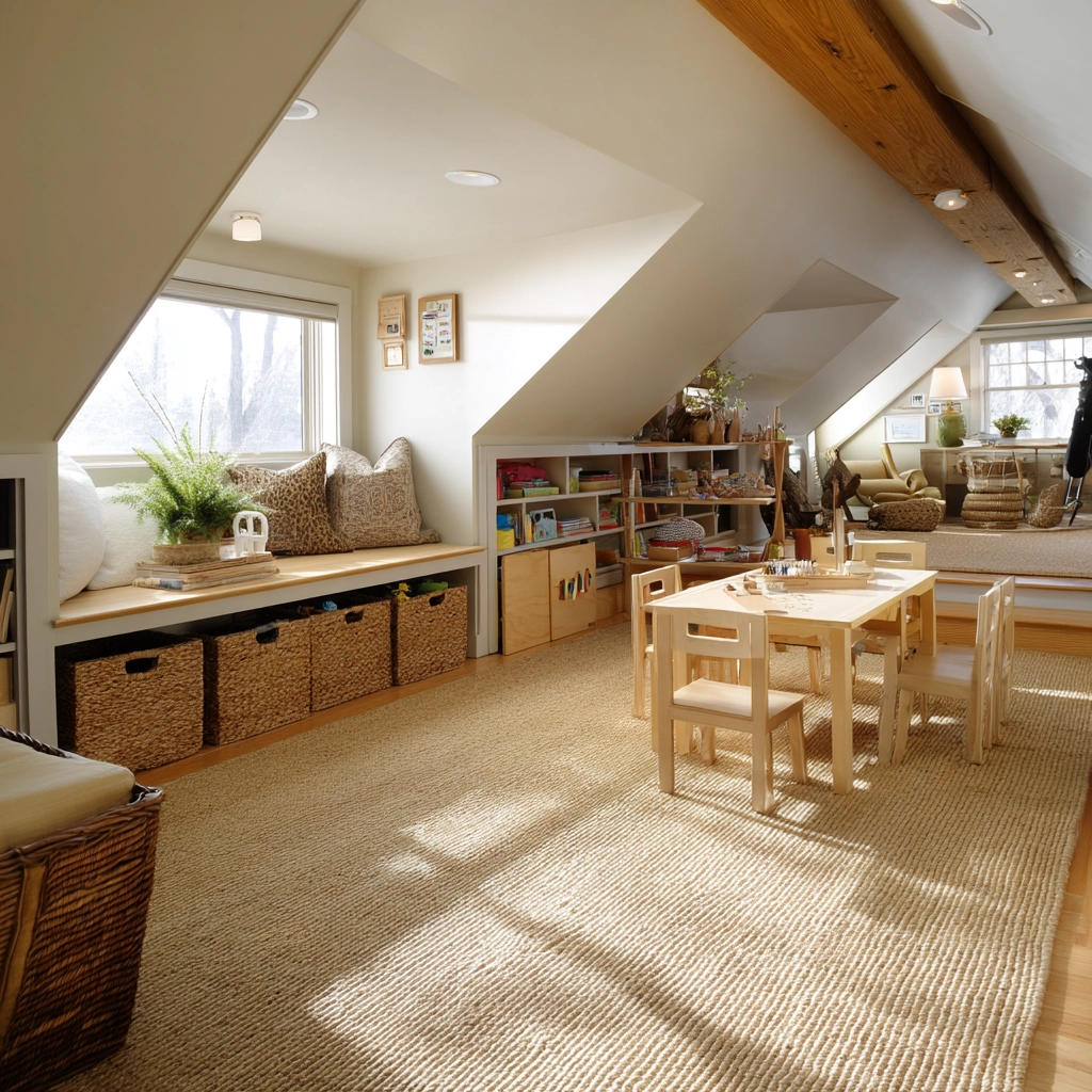 Attic Playroom 55