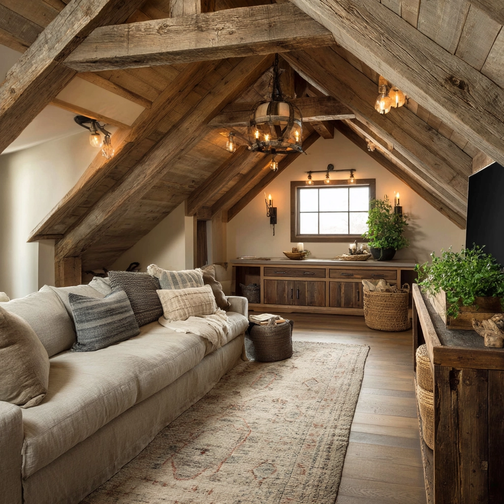 Attic Tv Room 10