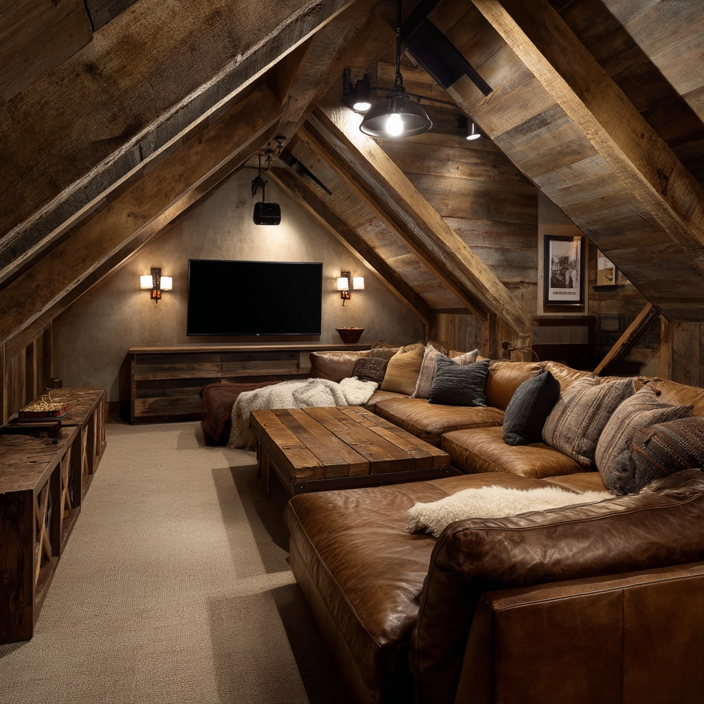 Attic Tv Room 3