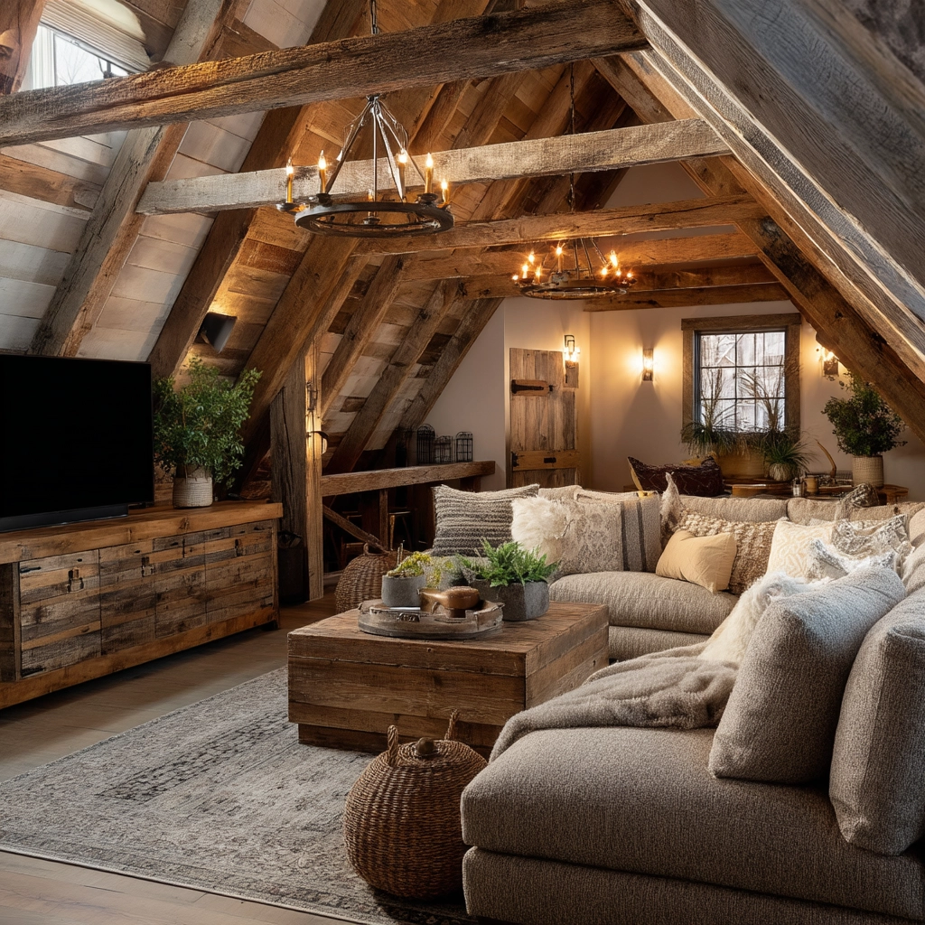 Attic Tv Room 30