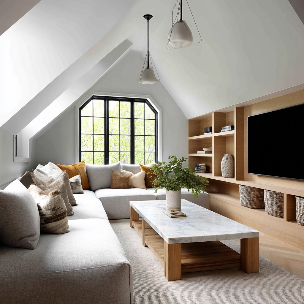 Attic Tv Room 38