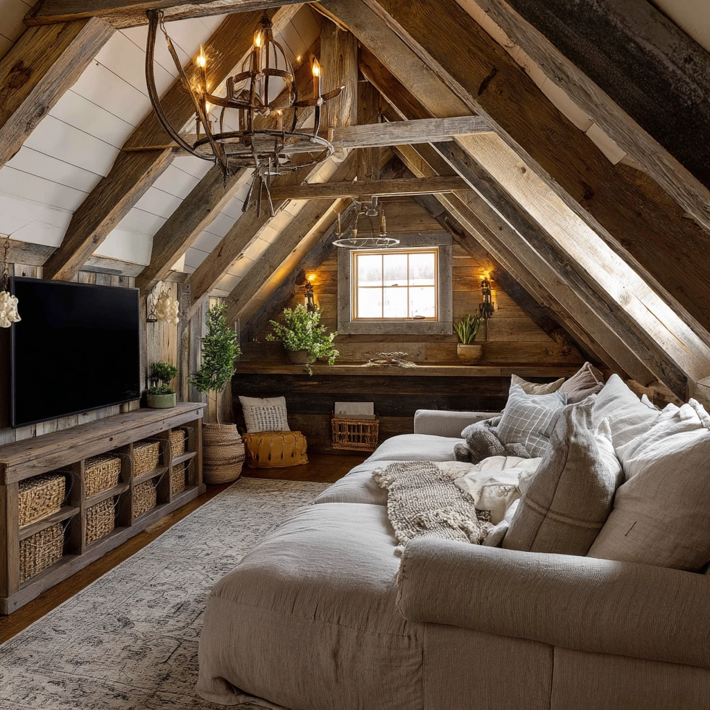 Attic Tv Room 51