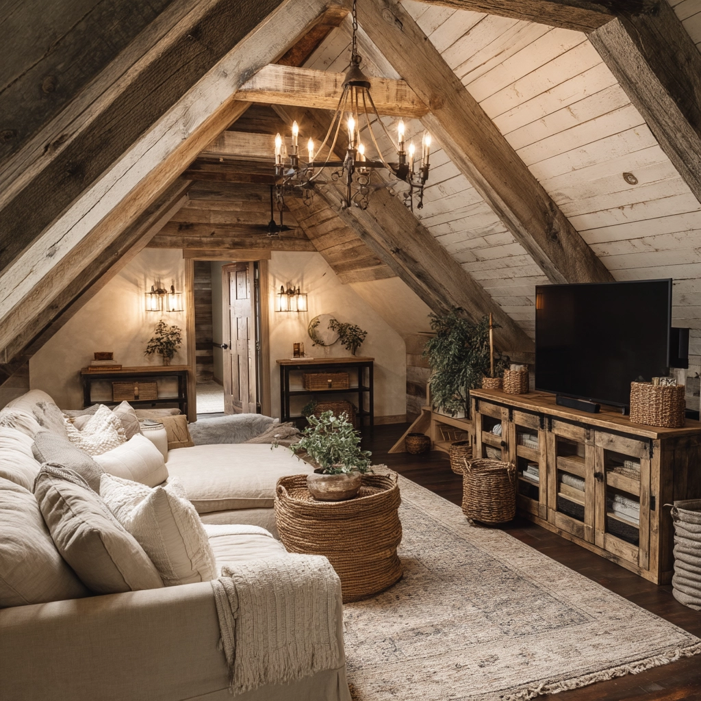 Attic Tv Room 52