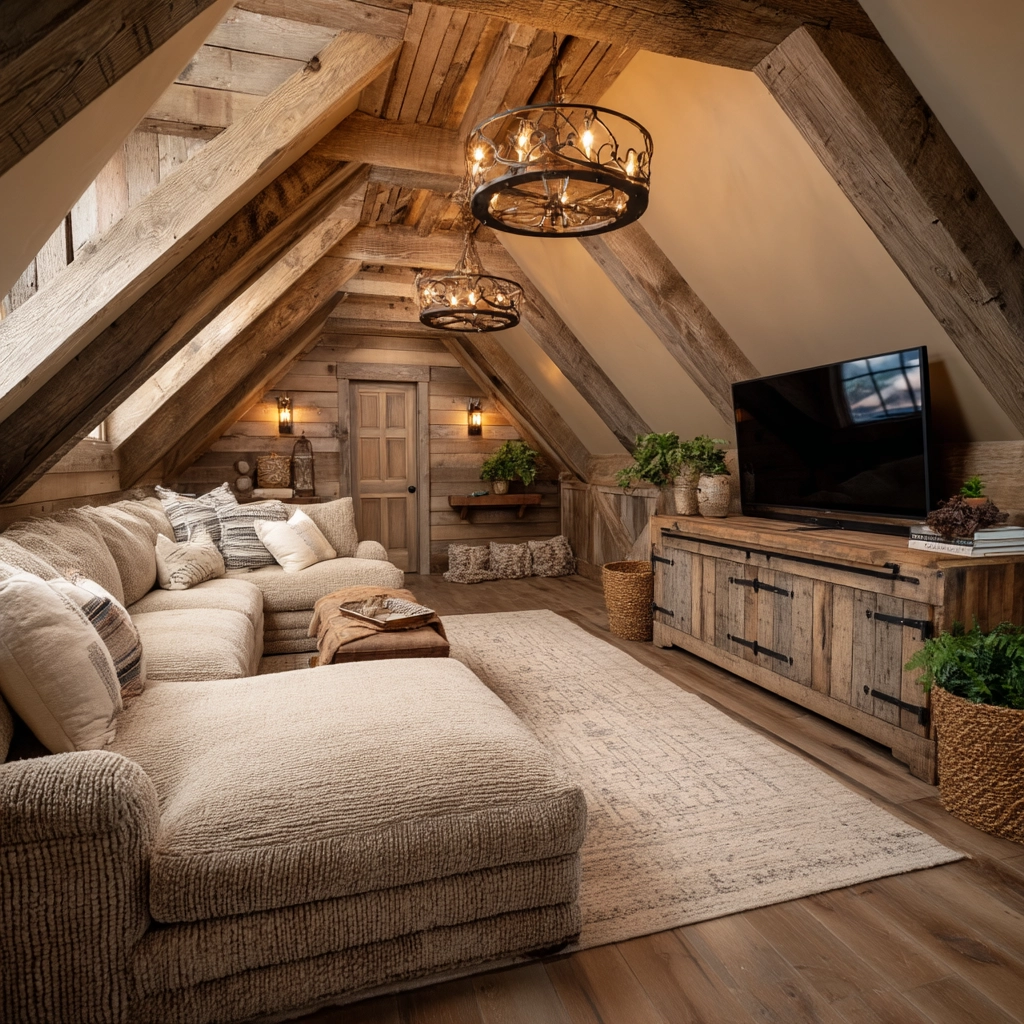 Attic Tv Room 66