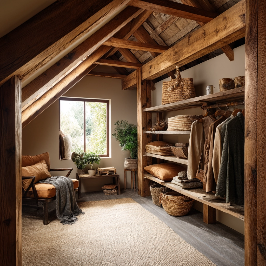 Attic Walk In Closet 12