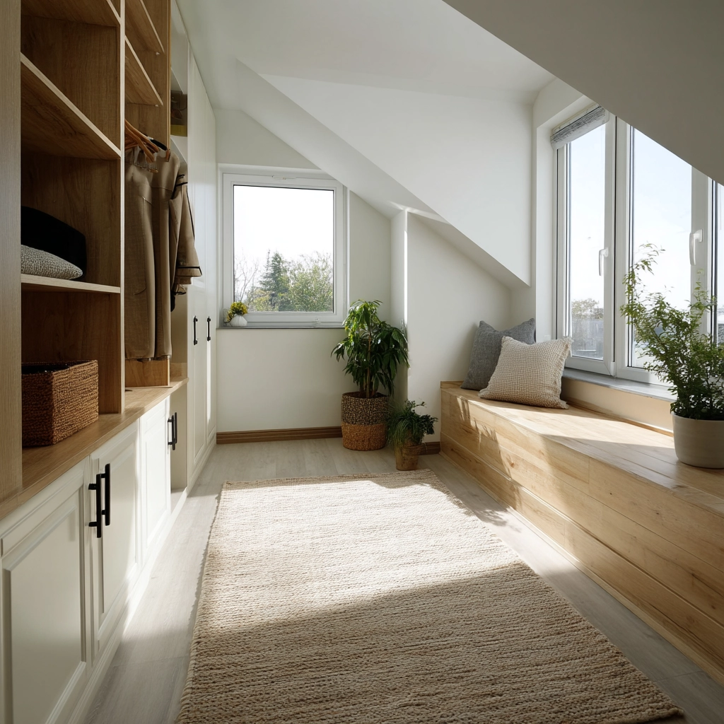 Attic Walk In Closet 13