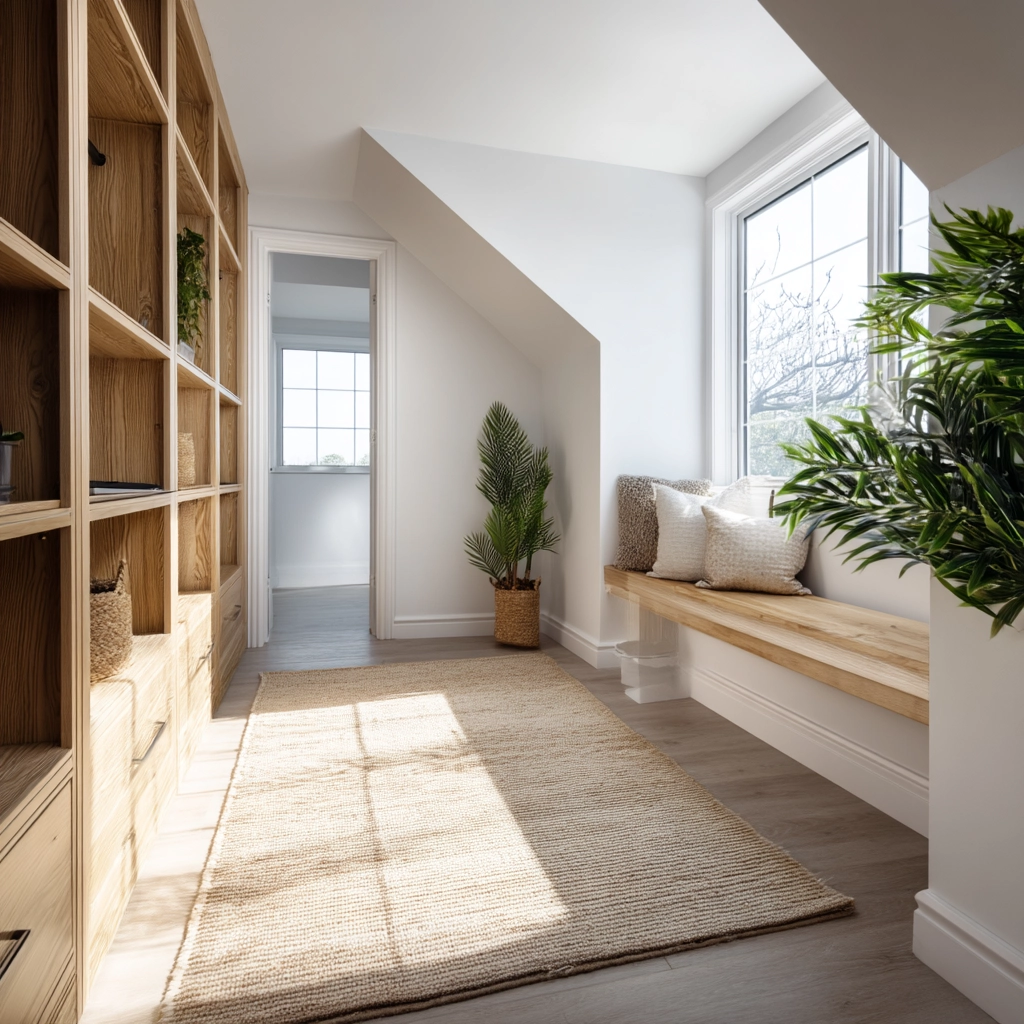 Attic Walk In Closet 14