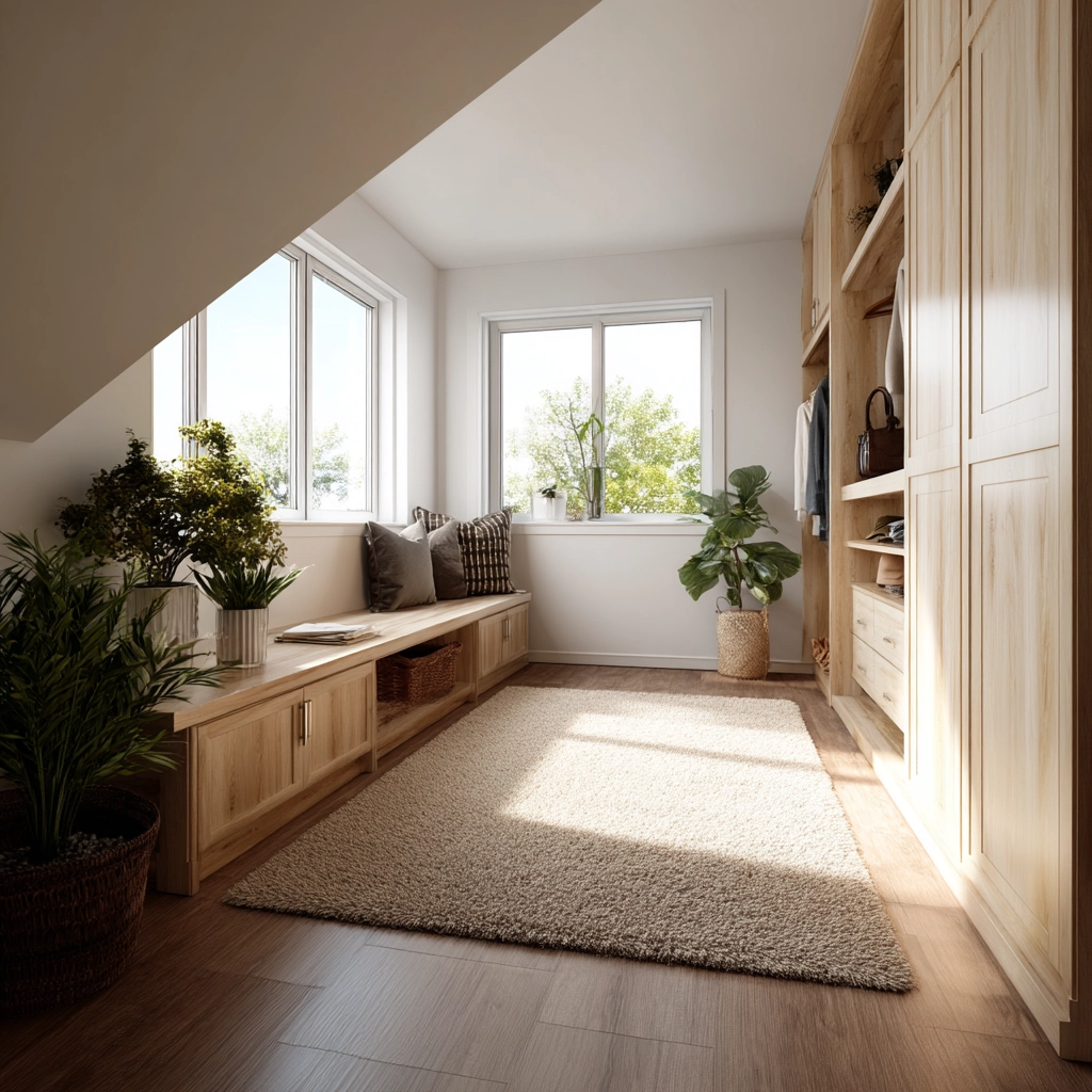 Attic Walk In Closet 16