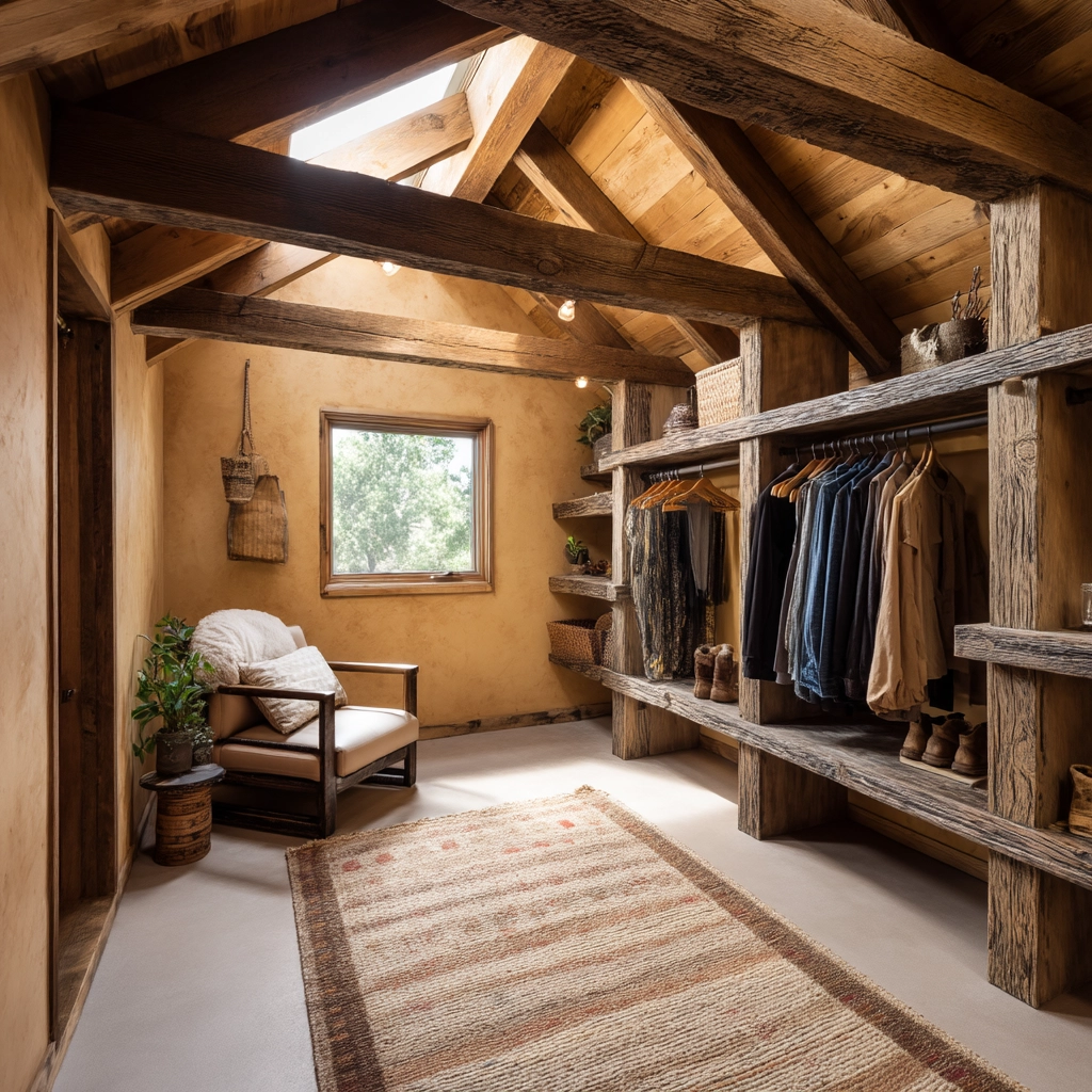 Attic Walk In Closet 21