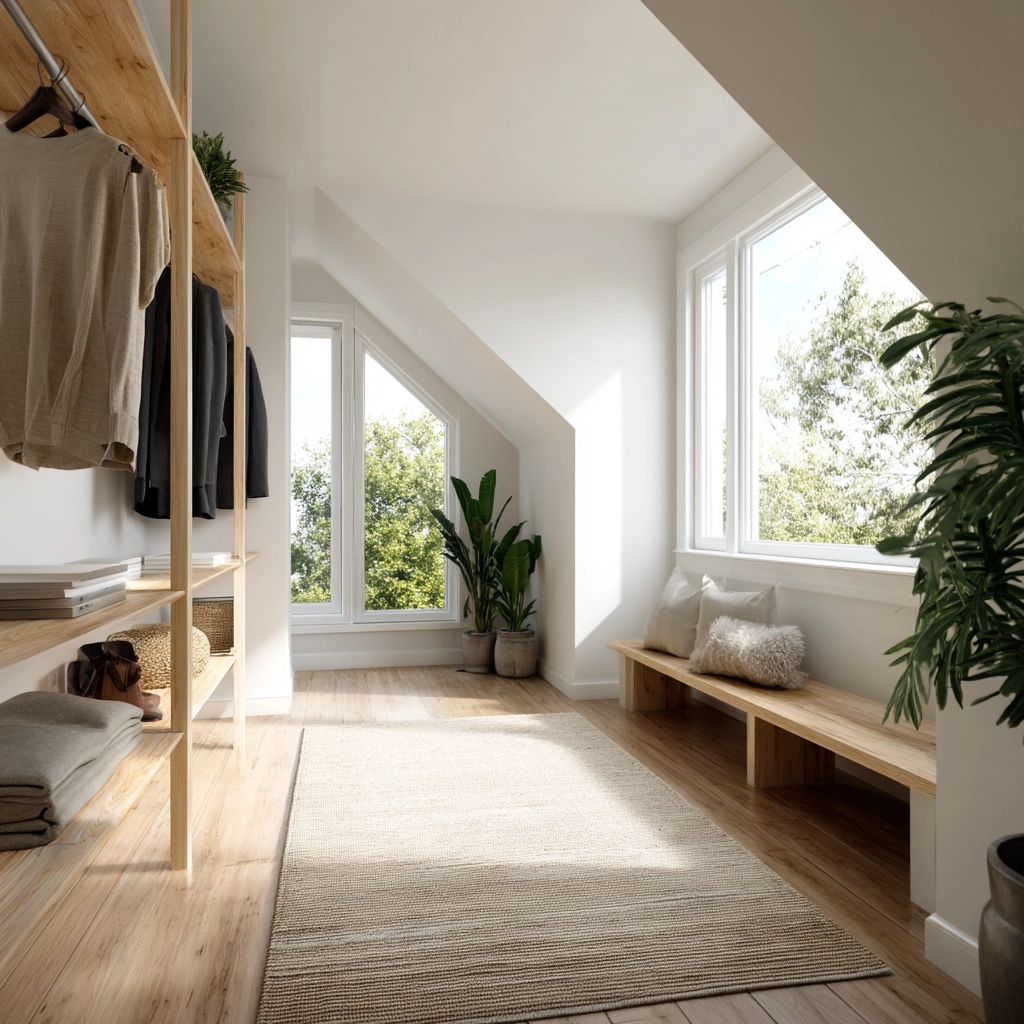 Attic Walk In Closet 30