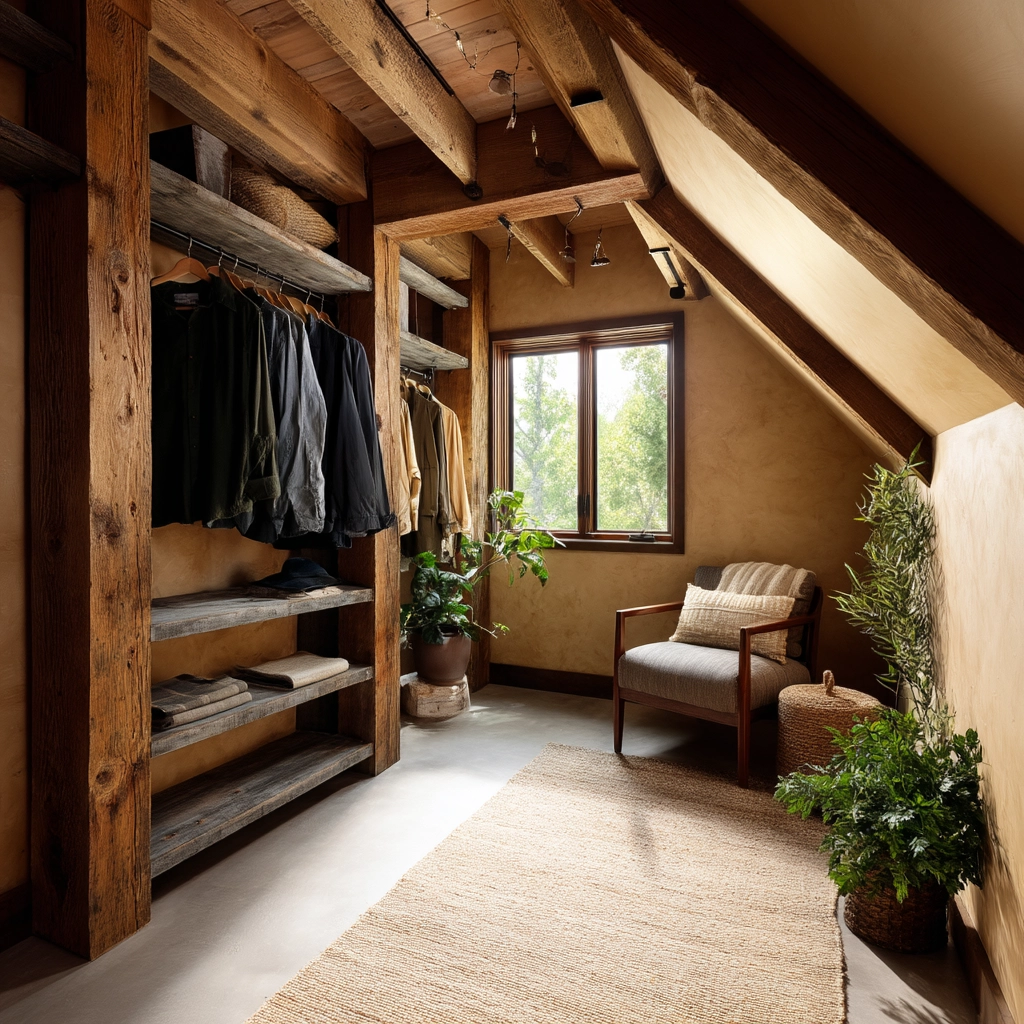 Attic Walk In Closet 38