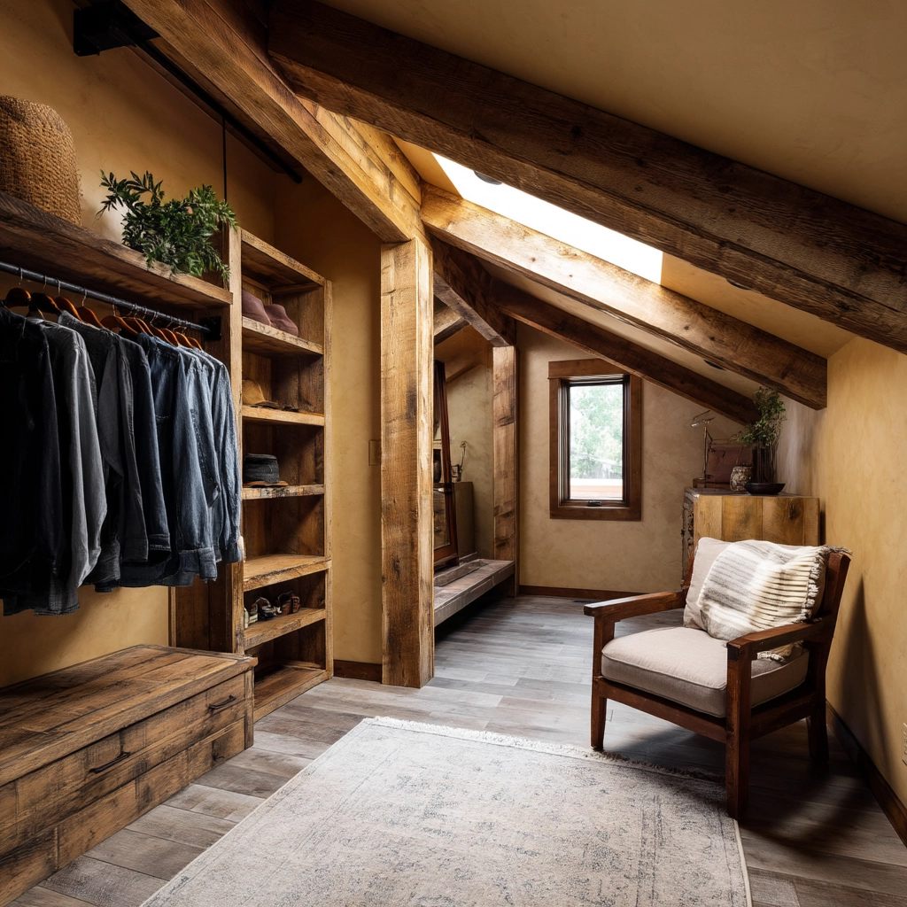 Attic Walk In Closet 40