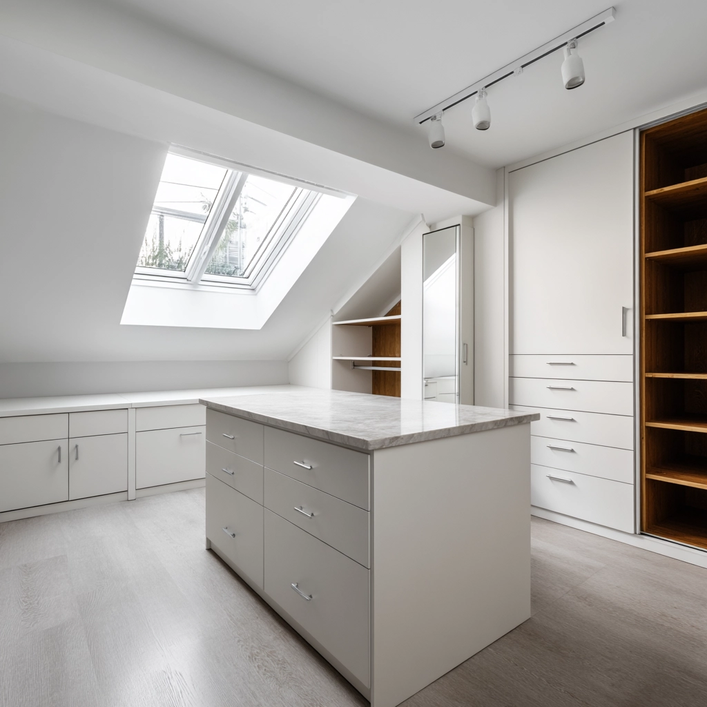 Attic Walk In Closet 41