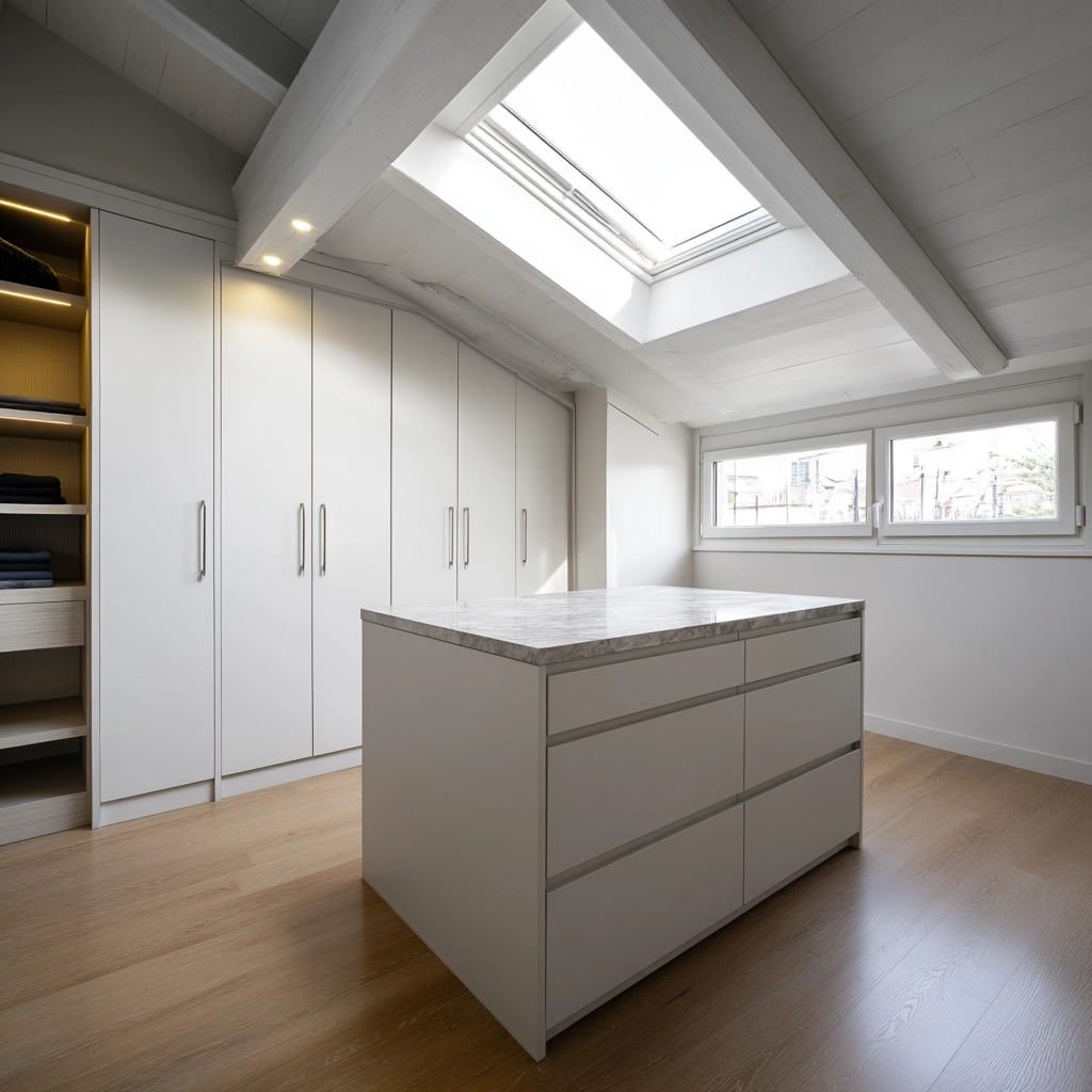 Attic Walk In Closet 42