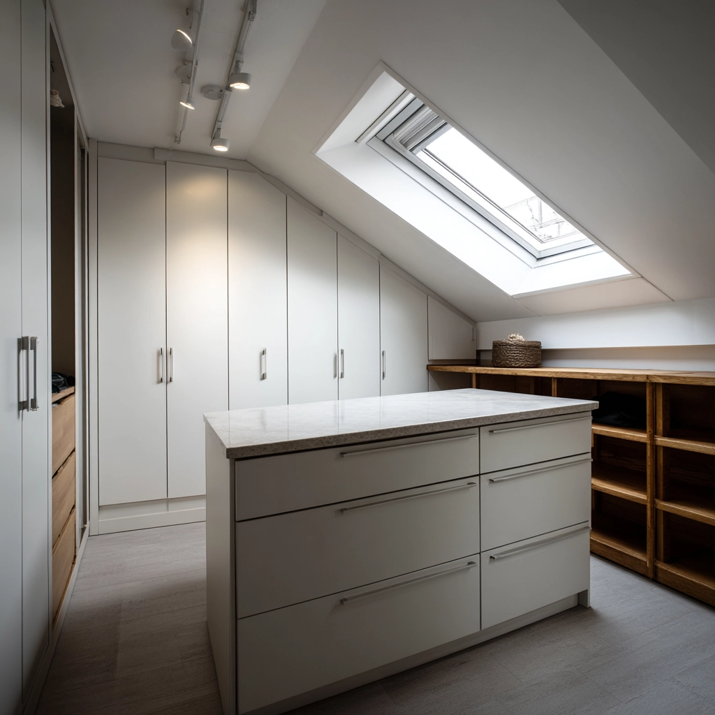 Attic Walk In Closet 44