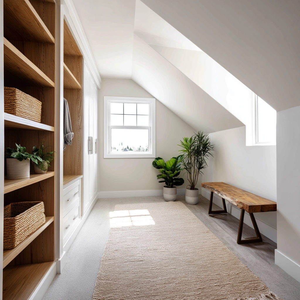 Attic Walk In Closet 49