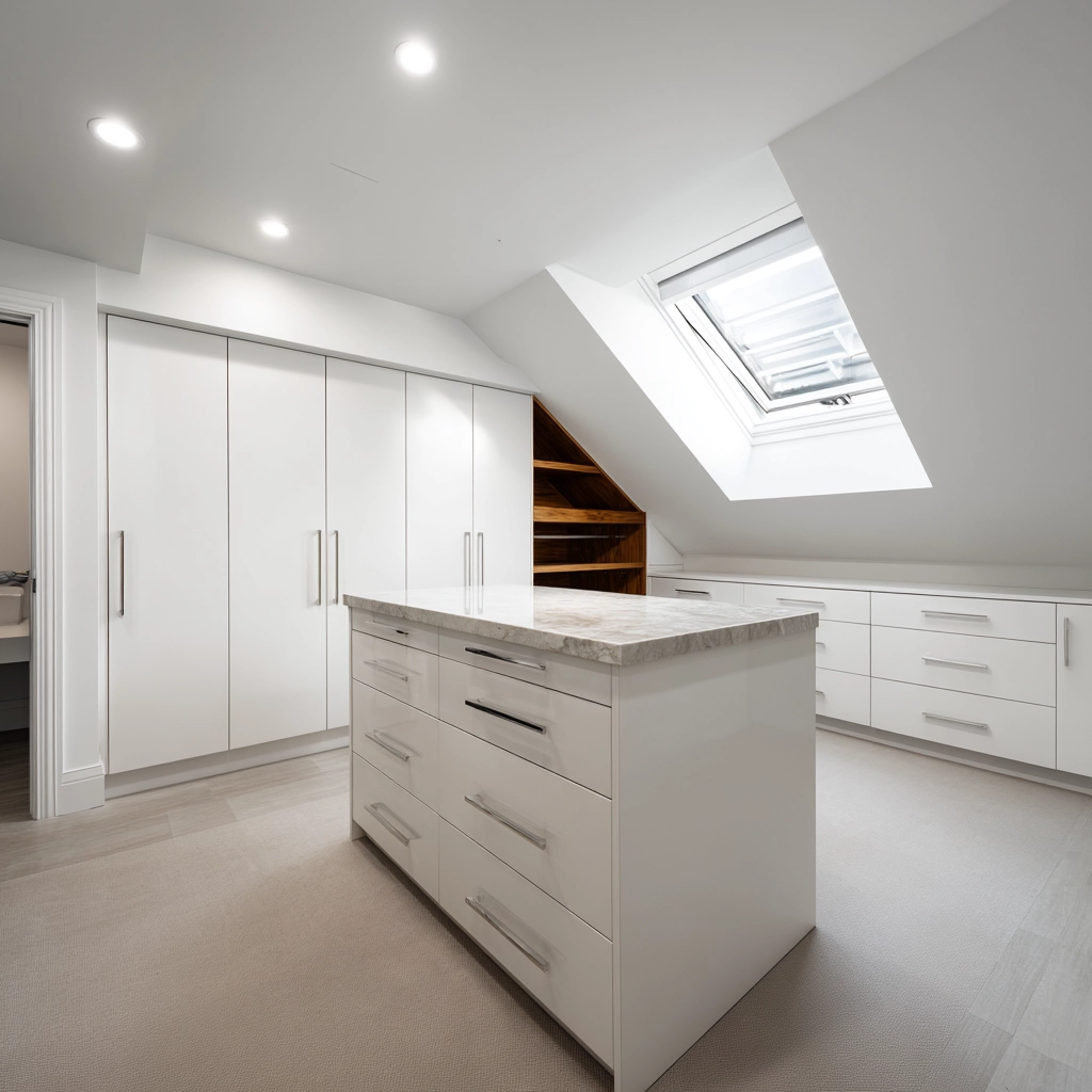 Attic Walk In Closet 5