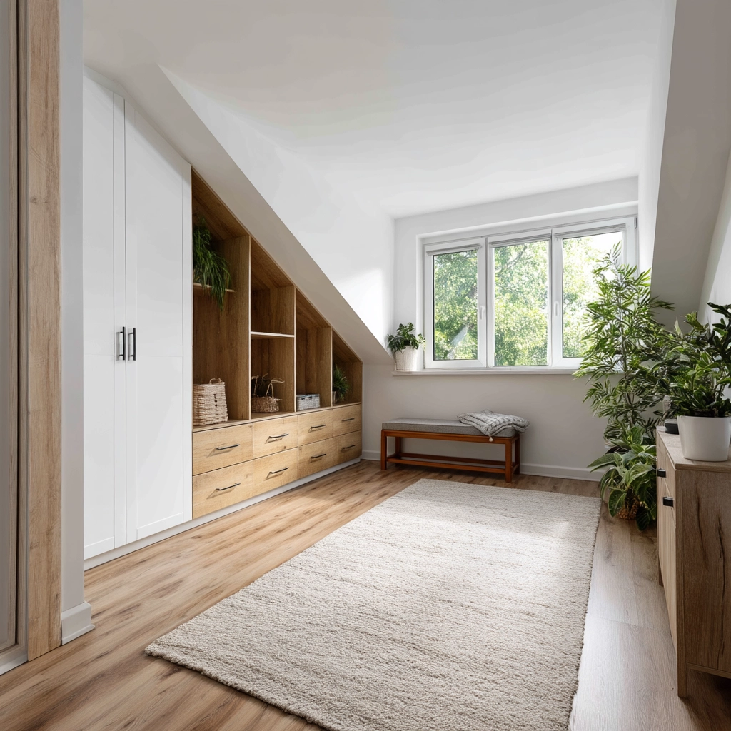 Attic Walk In Closet 52