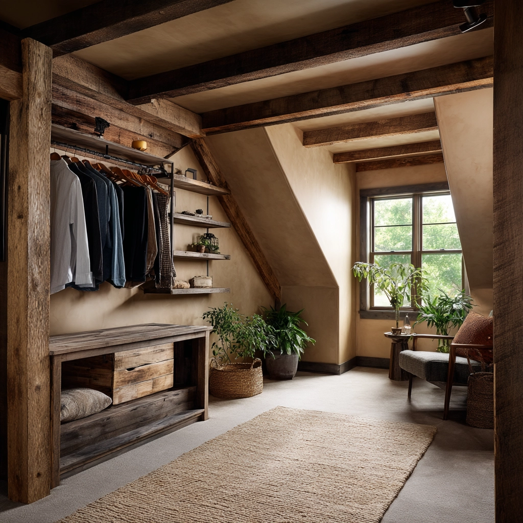 Attic Walk In Closet 57