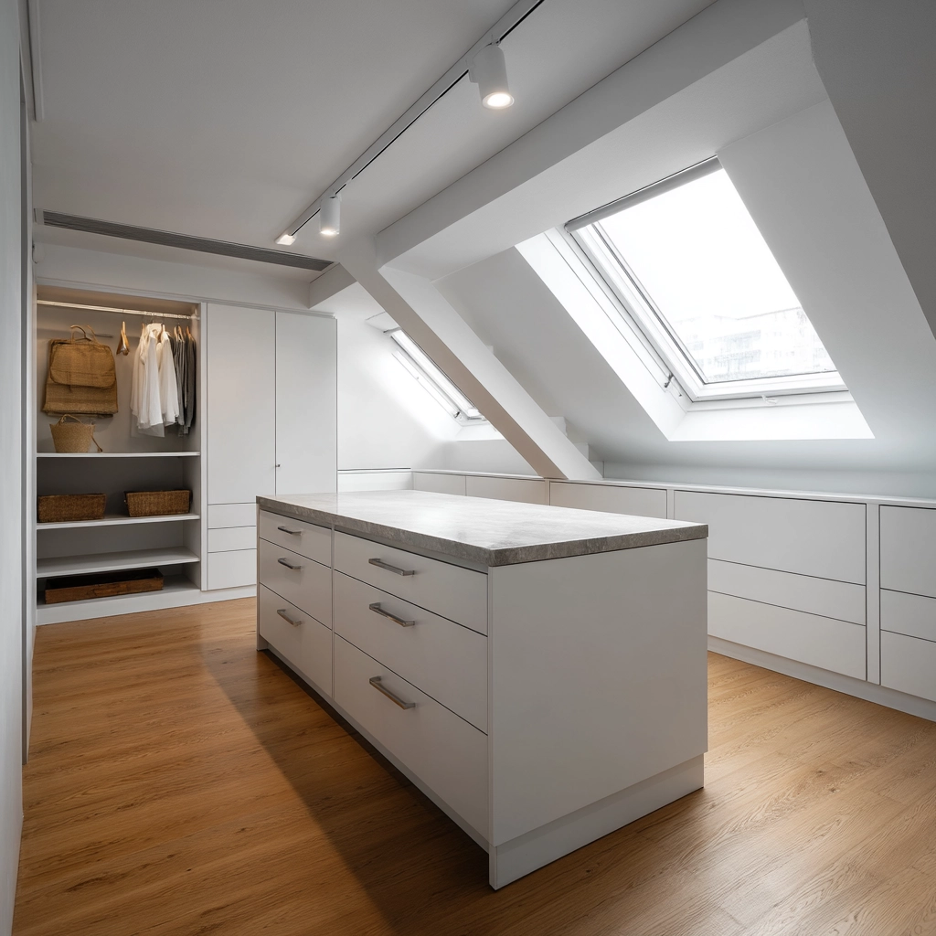 Attic Walk In Closet 61