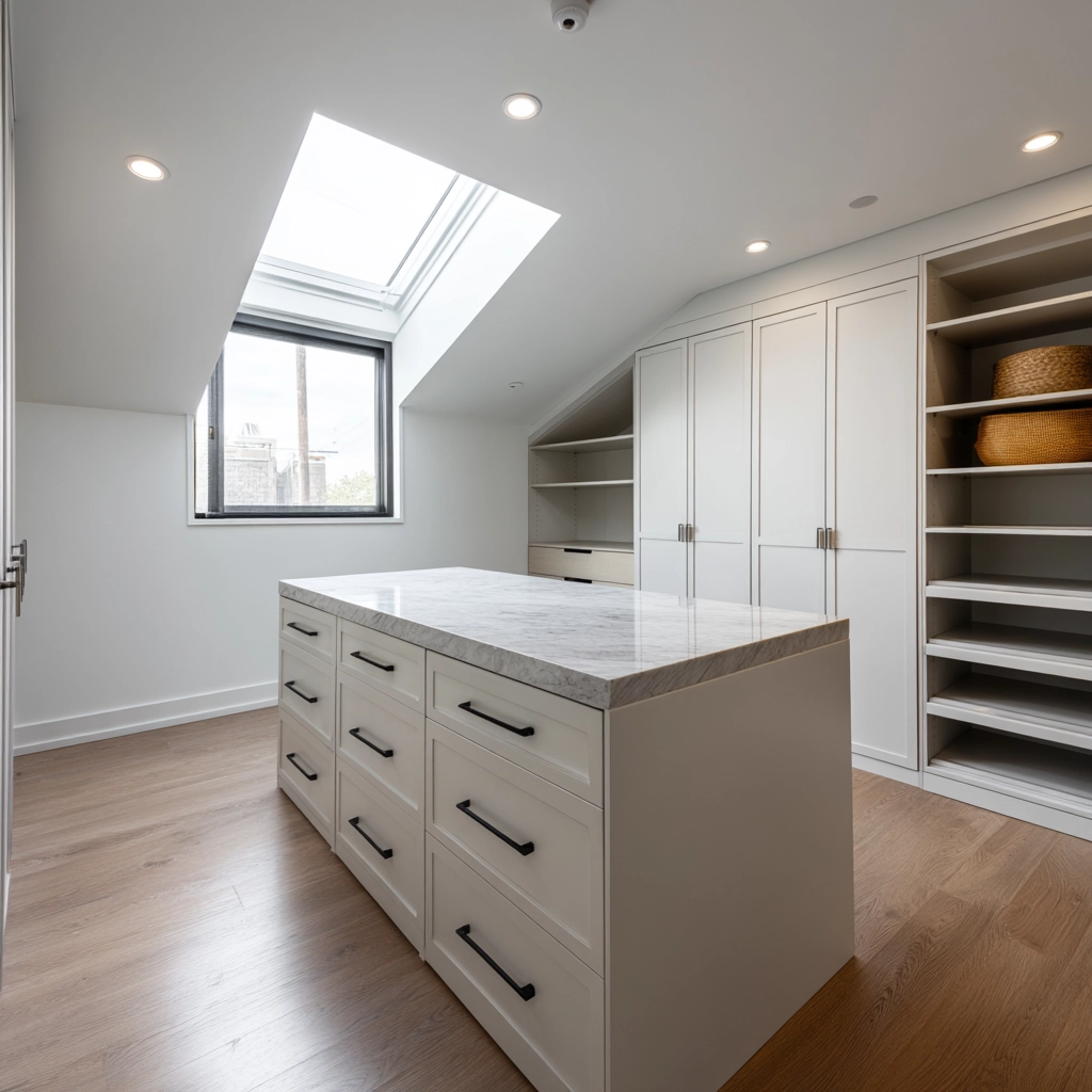 Attic Walk In Closet 62