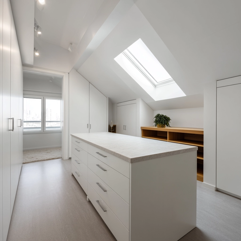 Attic Walk In Closet 63