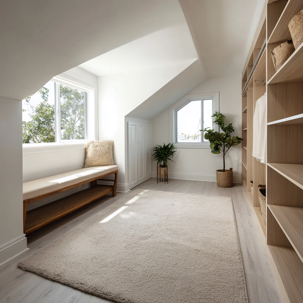 Attic Walk In Closet 69