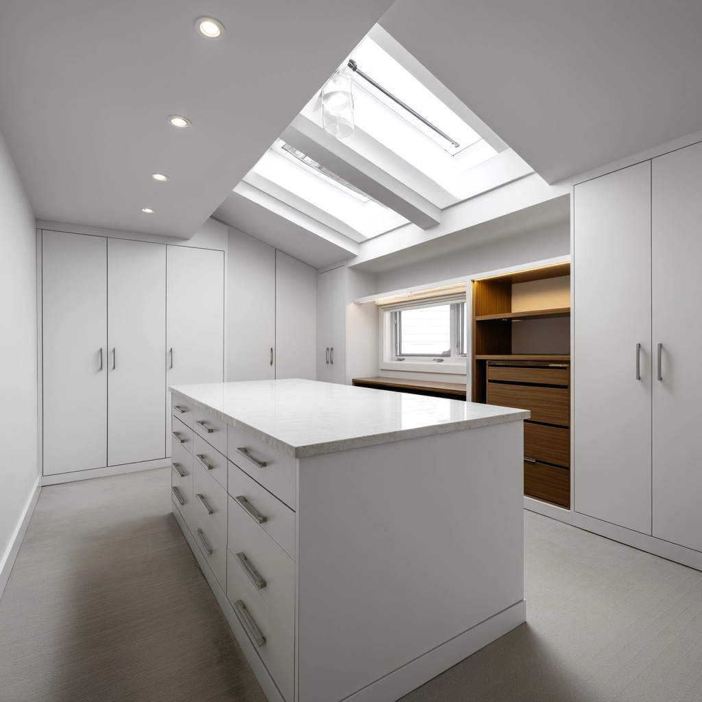 Attic Walk In Closet 7