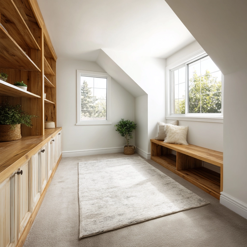 Attic Walk In Closet 70