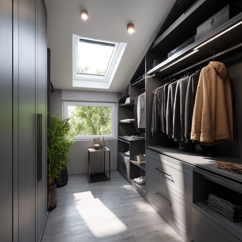 Attic Walk In Closet 73