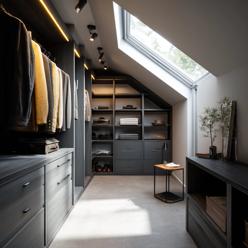 Attic Walk In Closet 75
