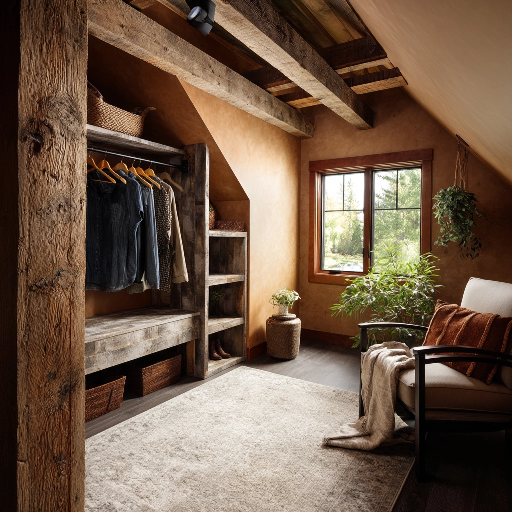Attic Walk In Closet 79