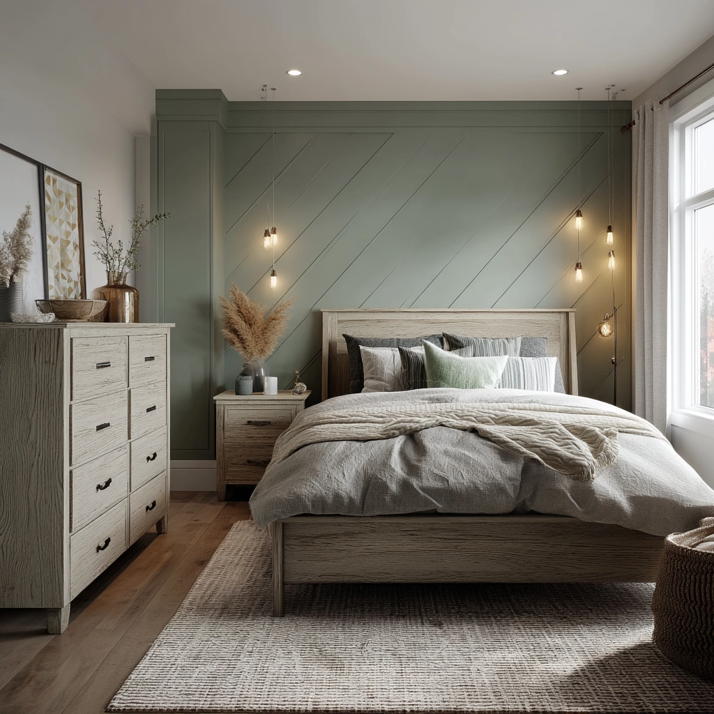 Bedroom Accent Wall Ideas 12