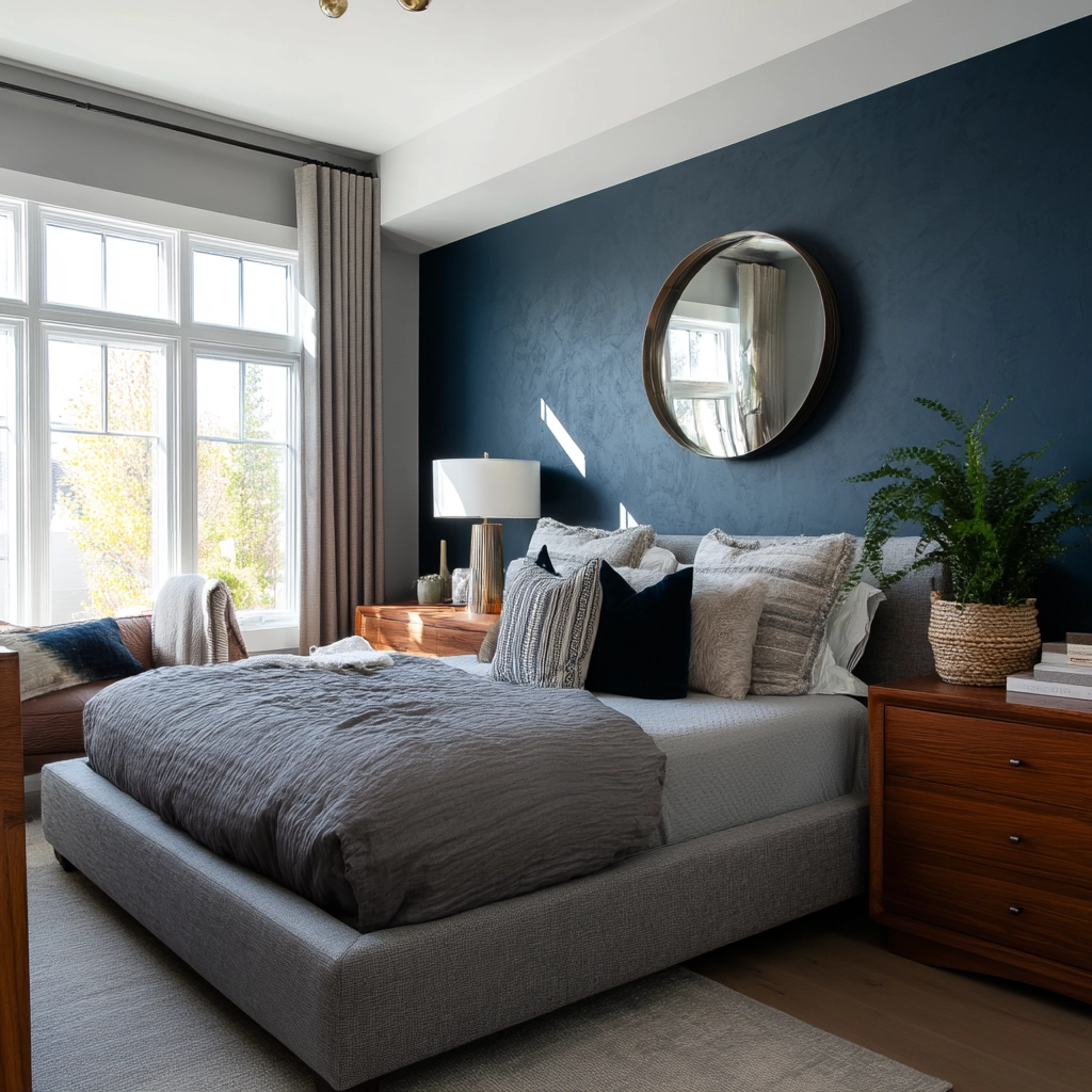 Bedroom Accent Wall Ideas 17