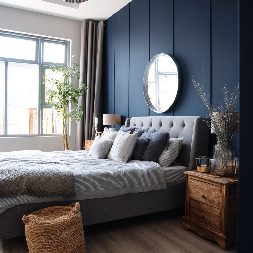 Bedroom Accent Wall Ideas 19