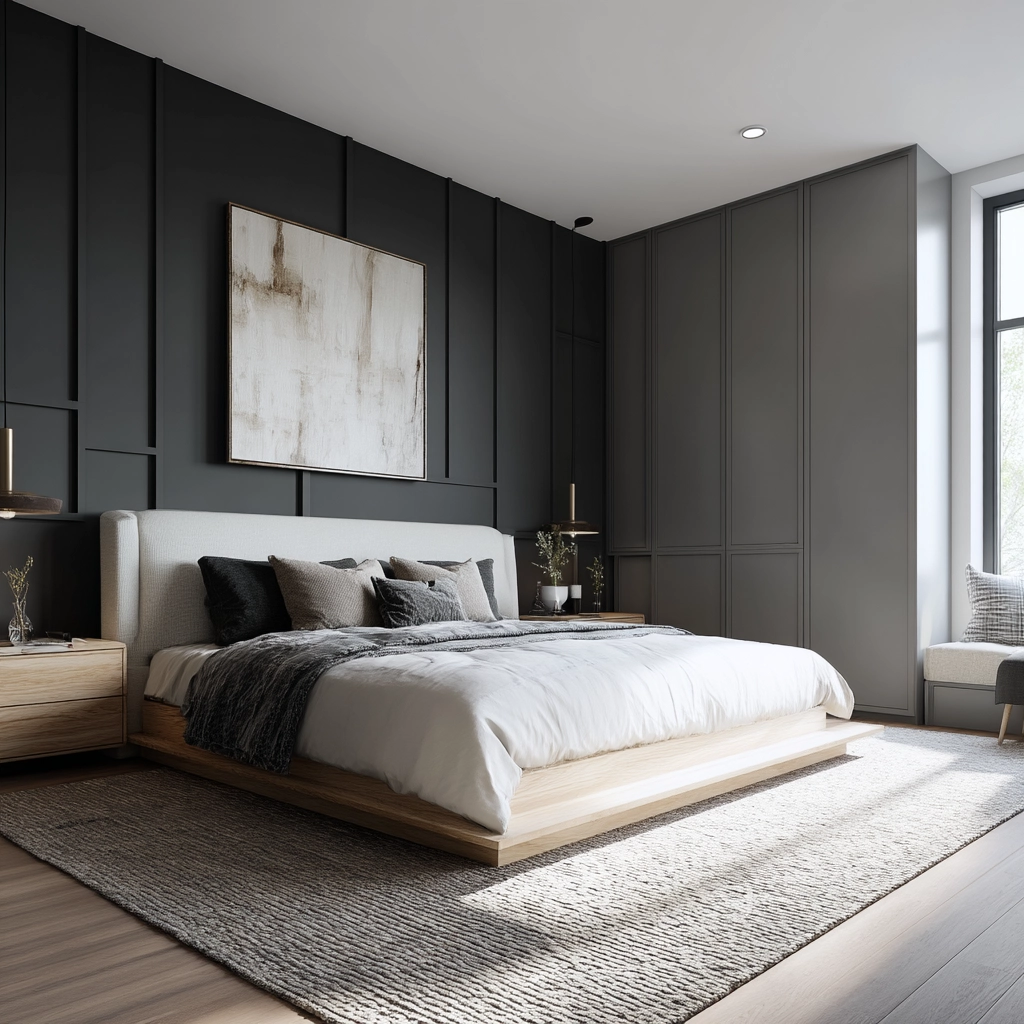 Bedroom Accent Wall Ideas 21