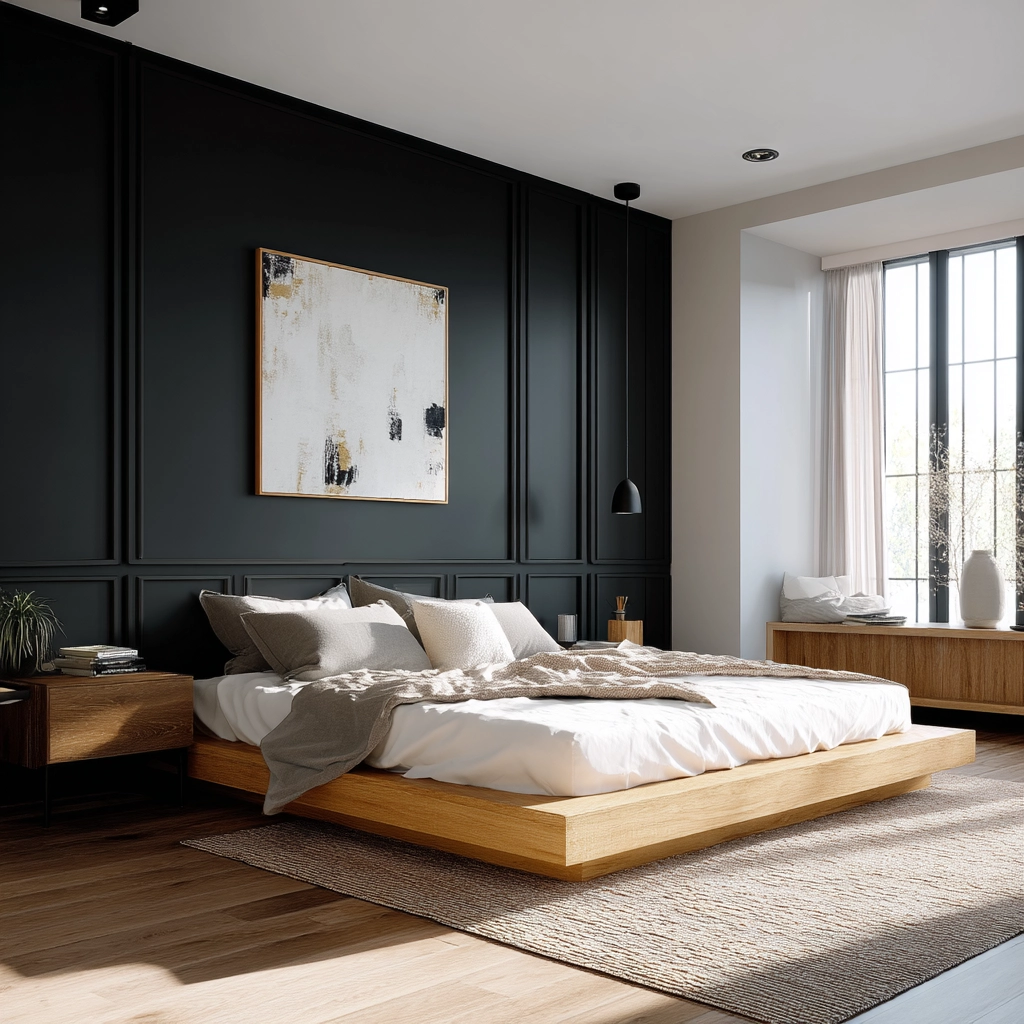 Bedroom Accent Wall Ideas 36