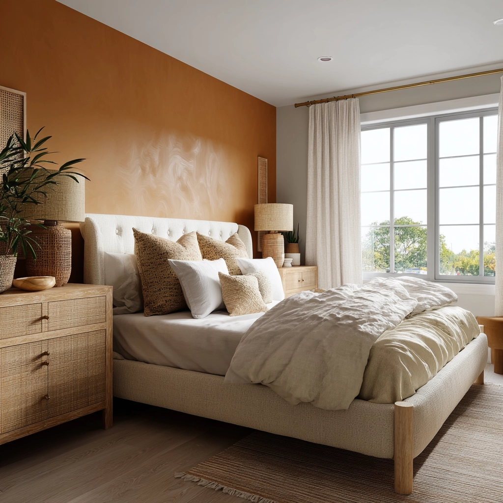 Bedroom Accent Wall Ideas 38