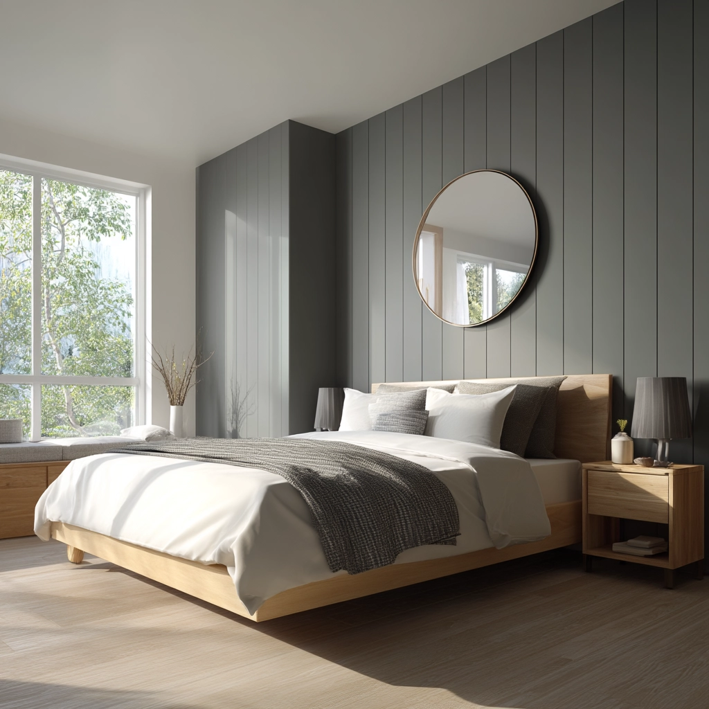 Bedroom Accent Wall Ideas 41