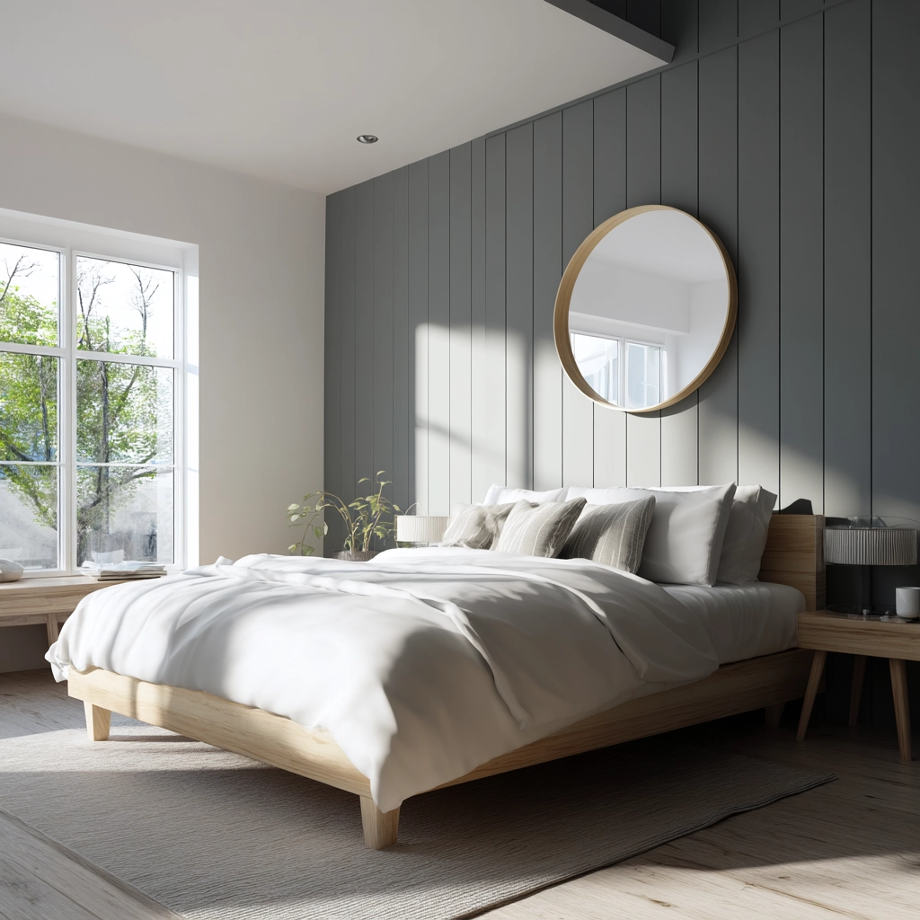 Bedroom Accent Wall Ideas 43